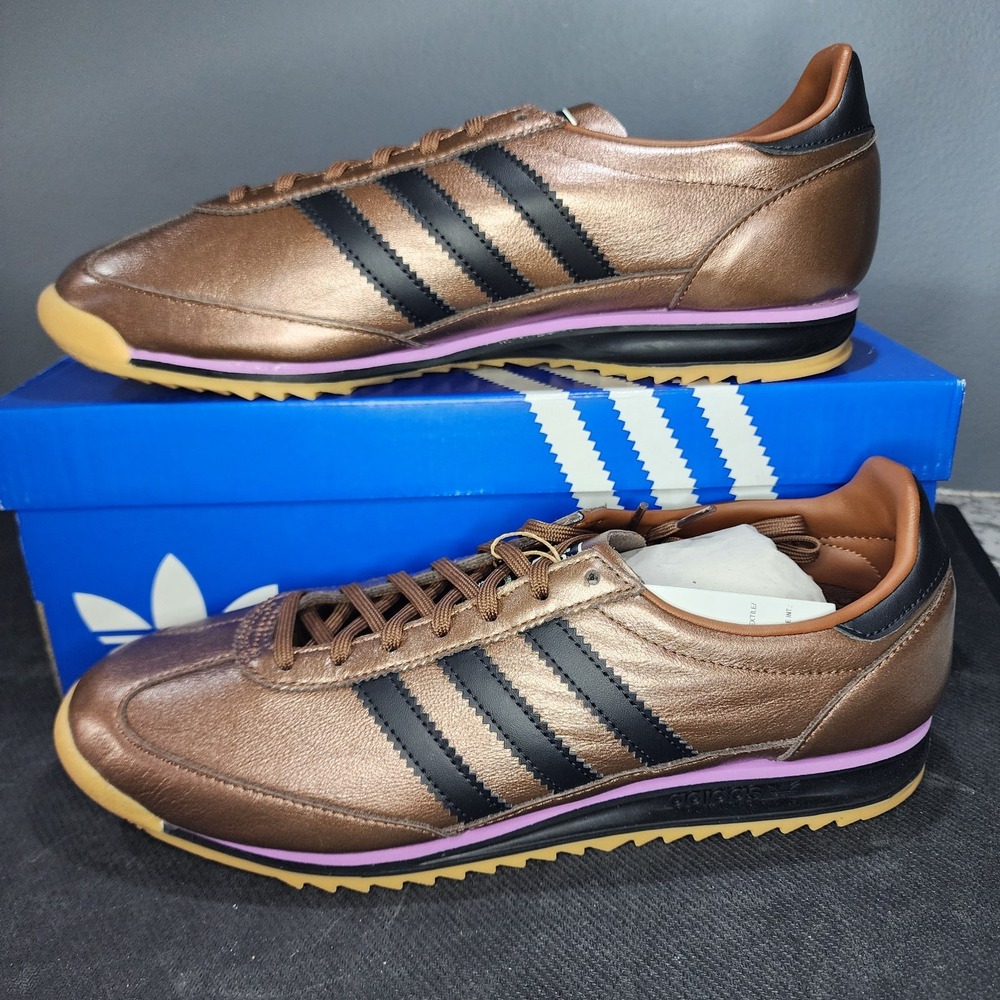 New Adidas SL 72 OG Preloved Brown Black Gum JS3979 Womens 10.5 / UK 9 / EUR 43⅓